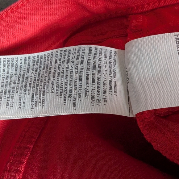 A&F Bright Red Jeans - Picture 6 of 6